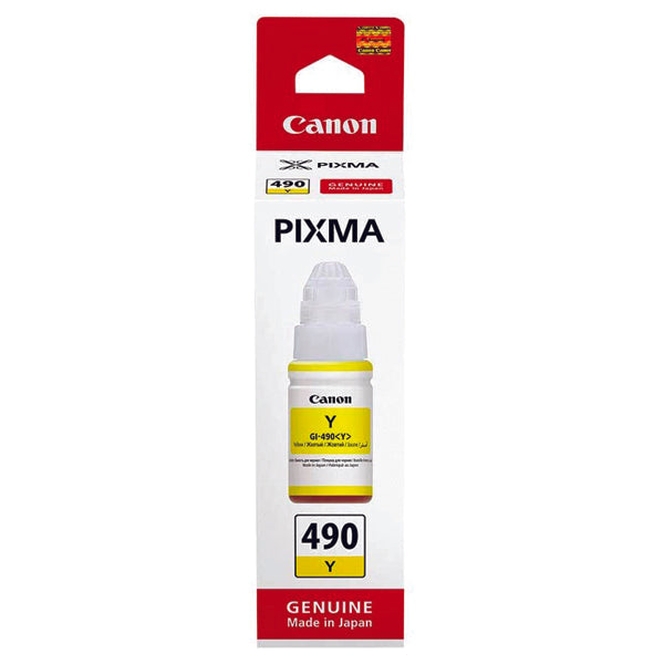 CANON PIXMA INK BOTTLE 490 YELLOW