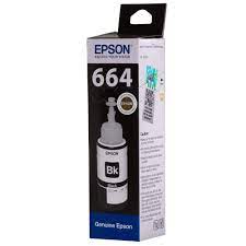 EPSON INK BOTTLE T6641 BLACK