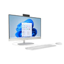 DESKTOP HP AIO 24 CR1081 U7-155U 8GB 512SSD 23.8IN DOS 1 YR WARRANTY WHITE
