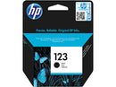 CARTRIDGE HP 123  BLACK