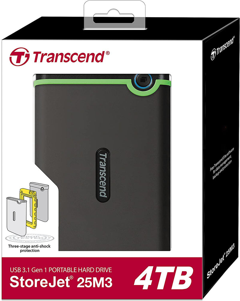 TRANSCEND 4TB EXTERNAL DRIVE