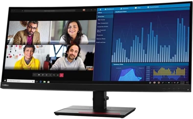 LENOVO THINKVISION P34W-20 34IN GAMING CURVED MONITOR