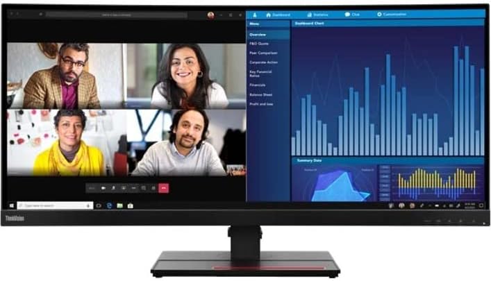 LENOVO THINKVISION P34W-20 34IN GAMING CURVED MONITOR