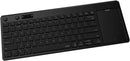 RAPOO K2800 KEYBOARD WITH TOUCHPAD WIRELESS BLACK AR