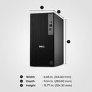 DESKTOP DELL PRO TOWER QCT1250 CORE I5-14500 8GB 512SSD DOS NO-MONITOR 1 YEAR WARRANTY