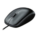 MOUSE LOGITECH CORDED BUSINESS SERIES MOUSE B100 BLACK