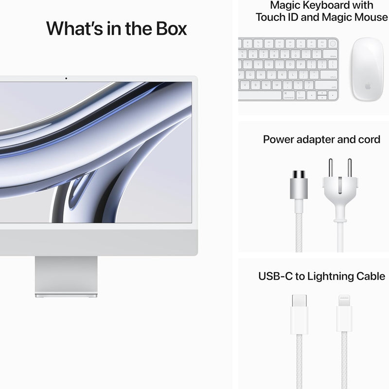 APPLE IMAC MQRK3 24 INCHES 8CORE CPU & 1 CORE GPU