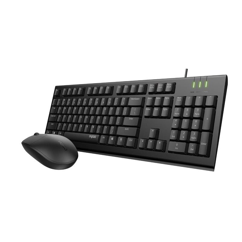 RAPOO X125S WIRED KEYBOARD AND MOUSE COMBO