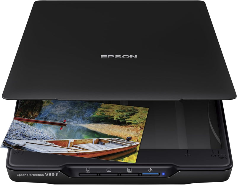 EPSON PERFECTION V39 II COLOR PHOTO AND DOCUMENT FLATBED SCANNER