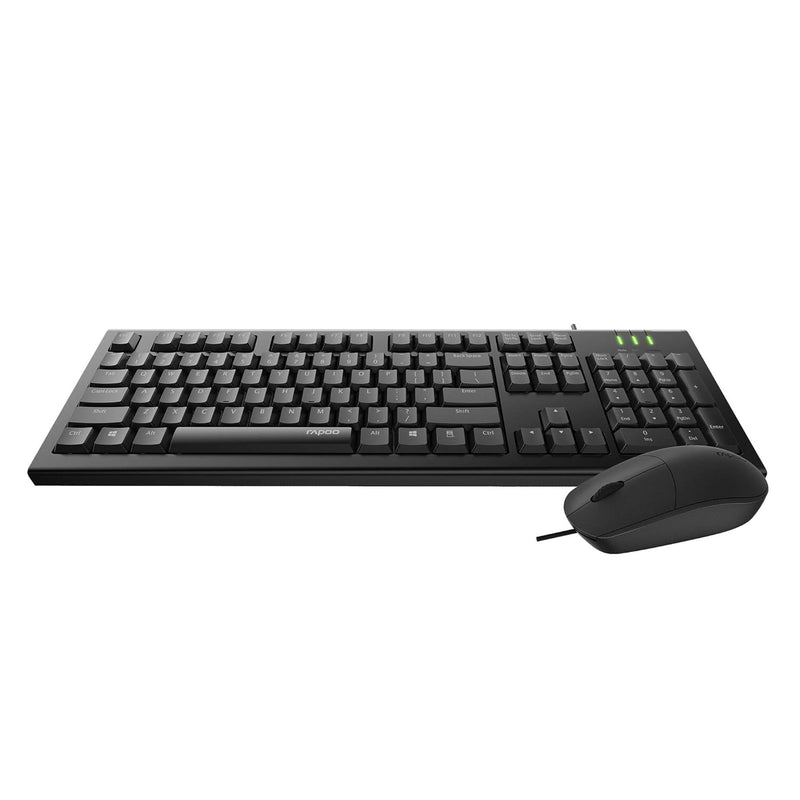 RAPOO X125S WIRED KEYBOARD AND MOUSE COMBO