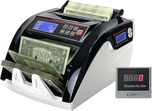 BILL COUNTER 5800D MULTI CURRENCY COUNTER UV/MG