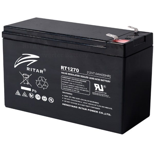 RITAH POWER 7AH/12V/20HR UPS SOLAR BATTERY