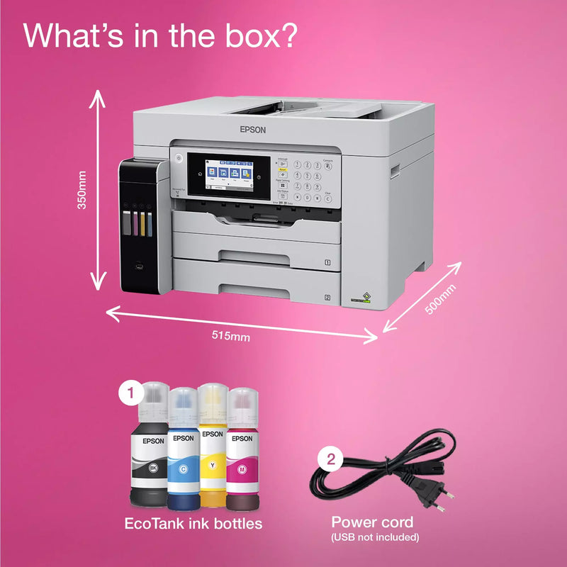 EPSON ECOTANK L15180 A3 WI-FI DUPLEX MULTI-FUNCTION INK TANK PRINTER