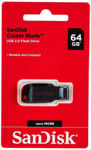 SANDISK ULTRA 64GB CRUZER BLADE FLASH DRIVE