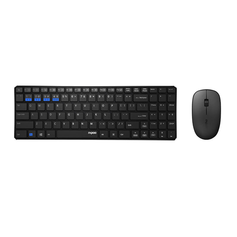 RAPOO 9300M - Keyboard and Mouse