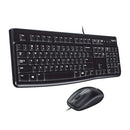 MK120 WIRED KEYBOARD MOUSE COMBO LOGITECH